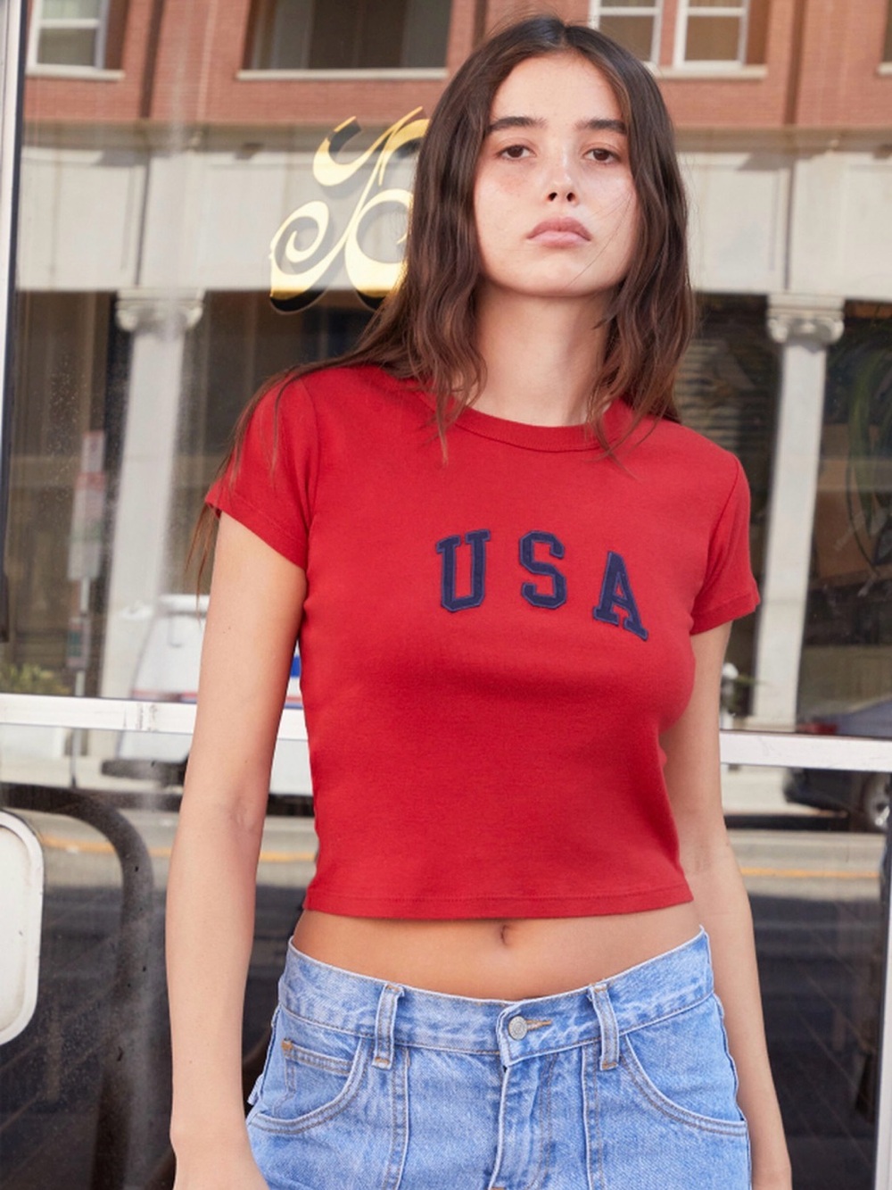 The Ashlyn USA T-Shirt from John Galt